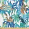 Ambesonne Palm Leaf Fabric by The Yard, Tropical Summer Print with Palm Abstract Nature Pattern Fantasy Dream, Decorative Fabric for Upholstery and Home Accents, 10 Yards, Mint Green